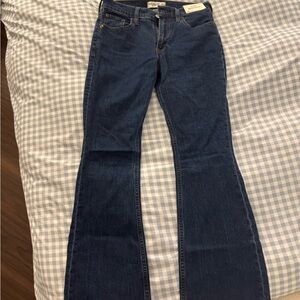Abercrombie Mid-rise bootcut jeans